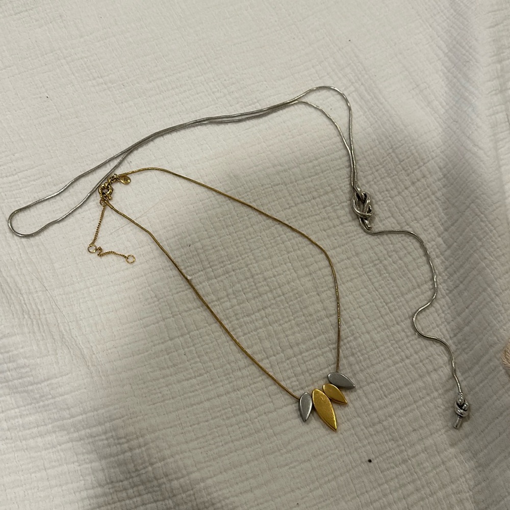 Madewell and Lucky Brand Necklaces Bundle